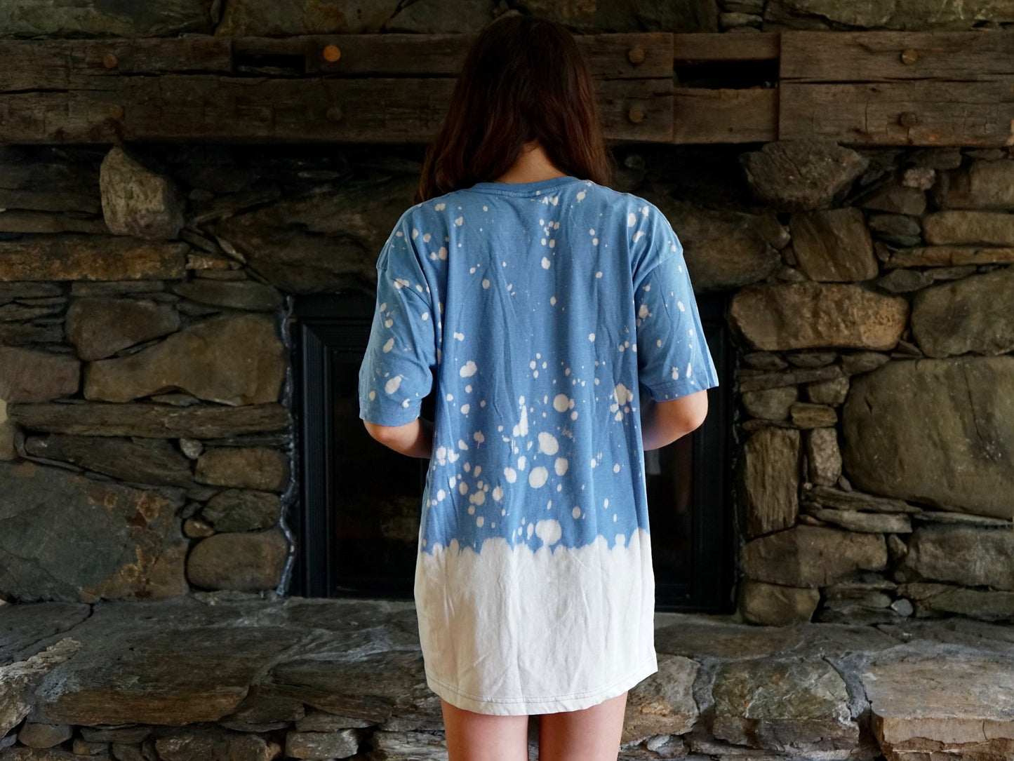 Vintage Tie-Dyed Bleached Tee