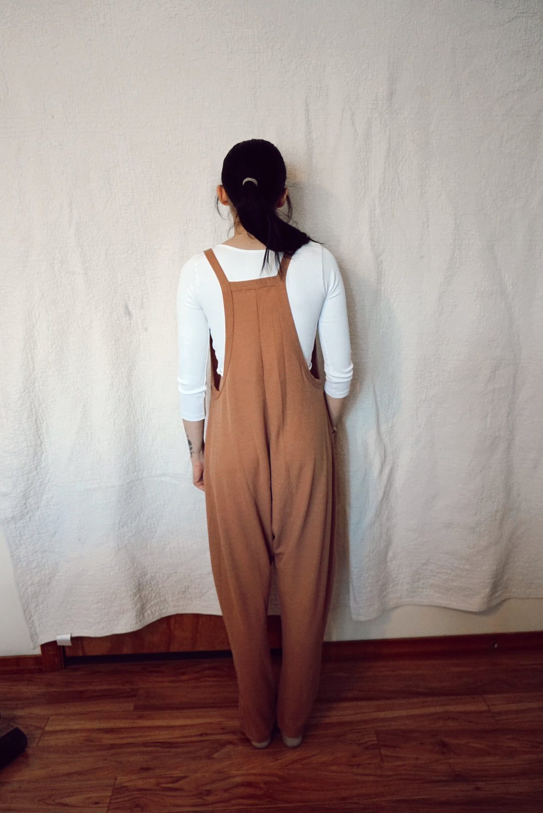 Camel Harem Jumpsuit
