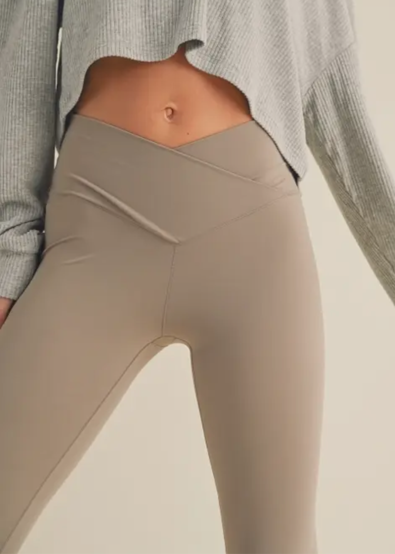 sachin and babi light blue dress High-Waisted Flare Leggings with Ruched Back Design – ZINNTRA main image 0