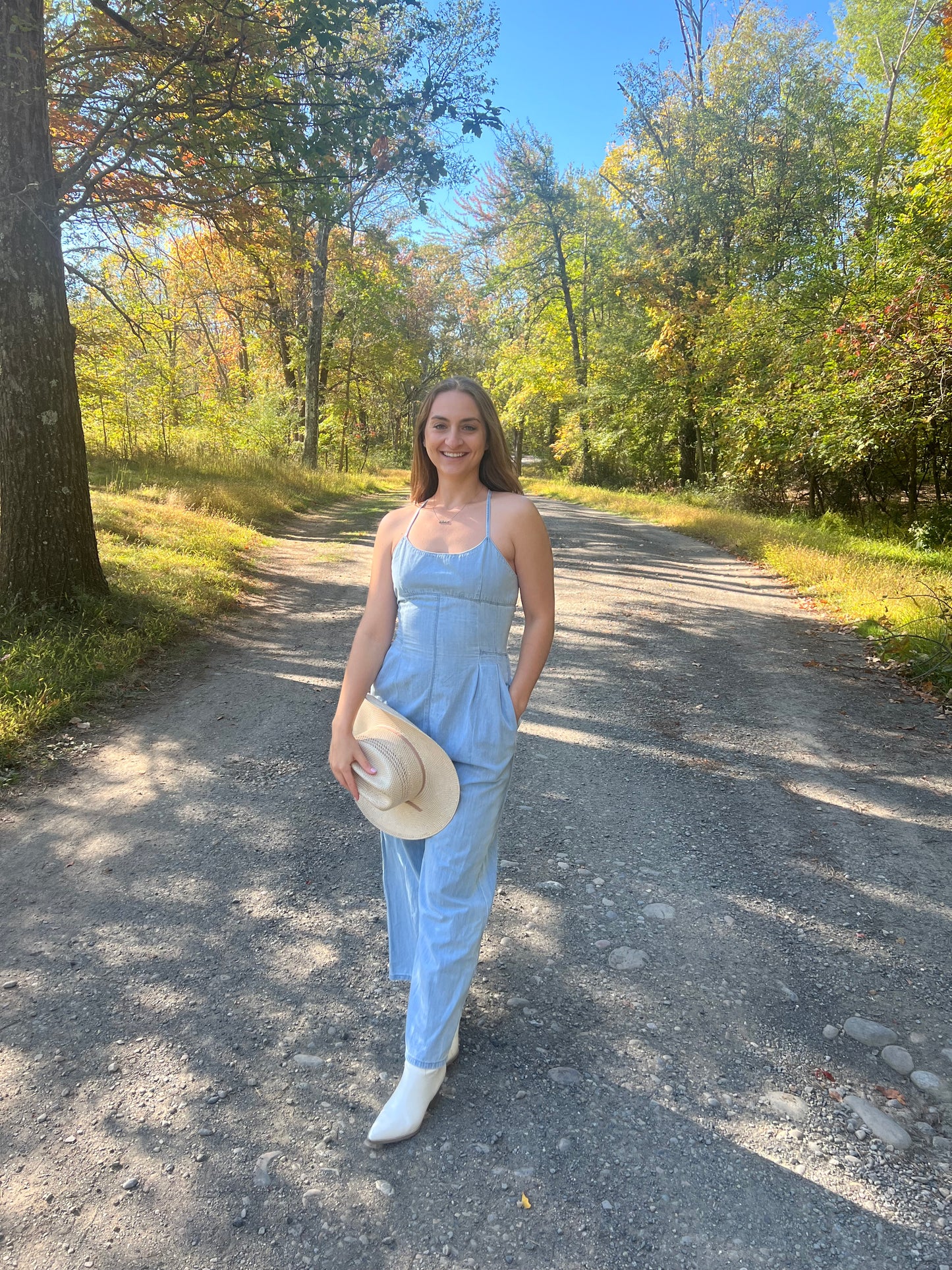 Ivy Denim Jumpsuit