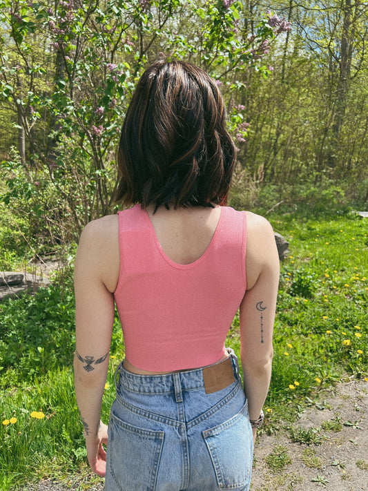 Take the Plunge Tank - French Pink