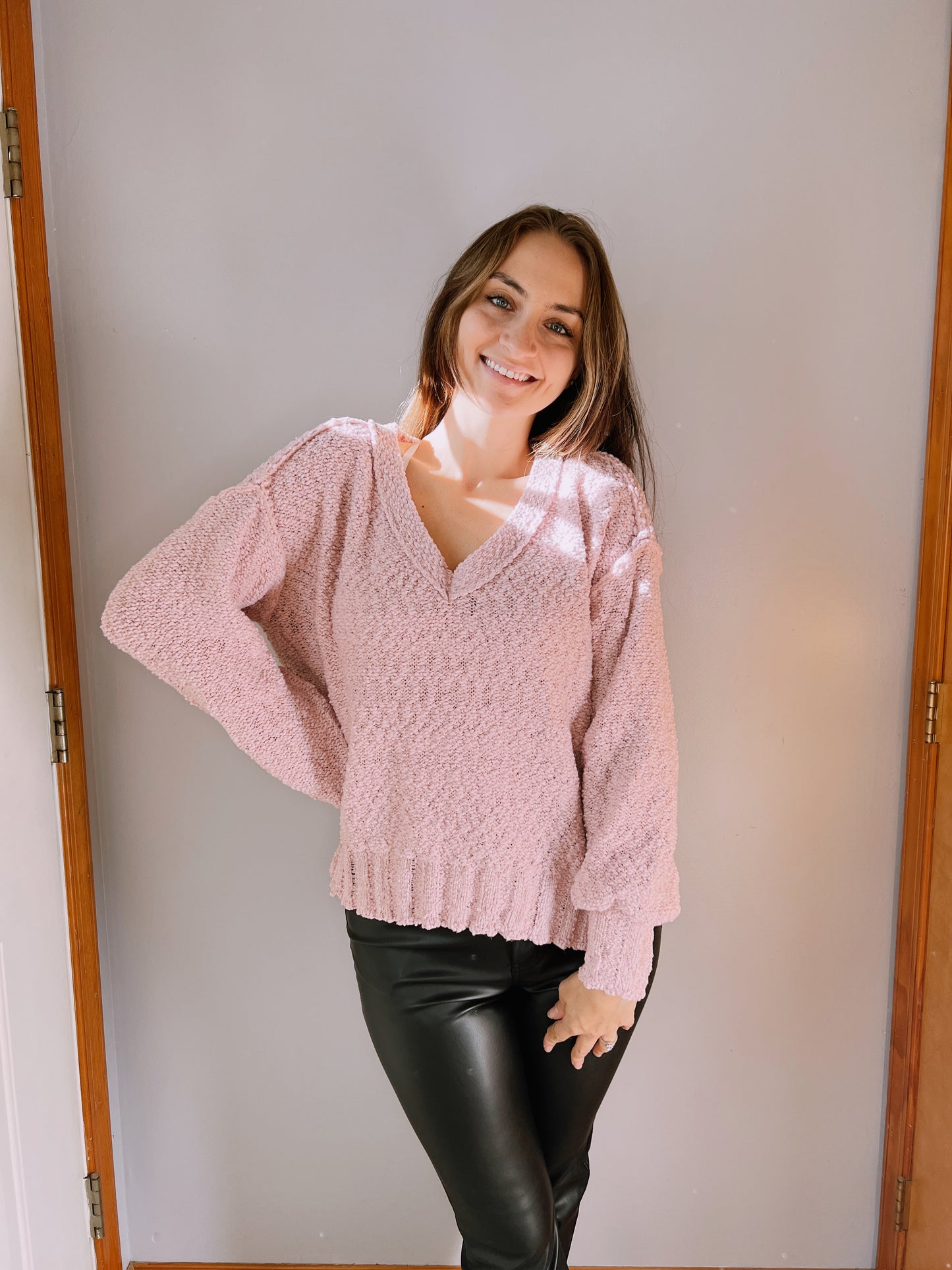Miriam Balloon Sleeve Sweater