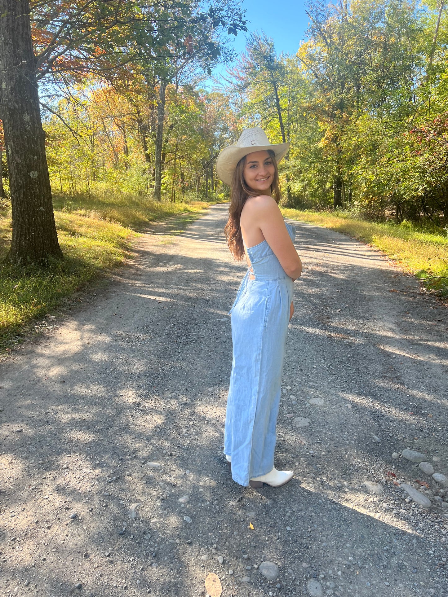Ivy Denim Jumpsuit