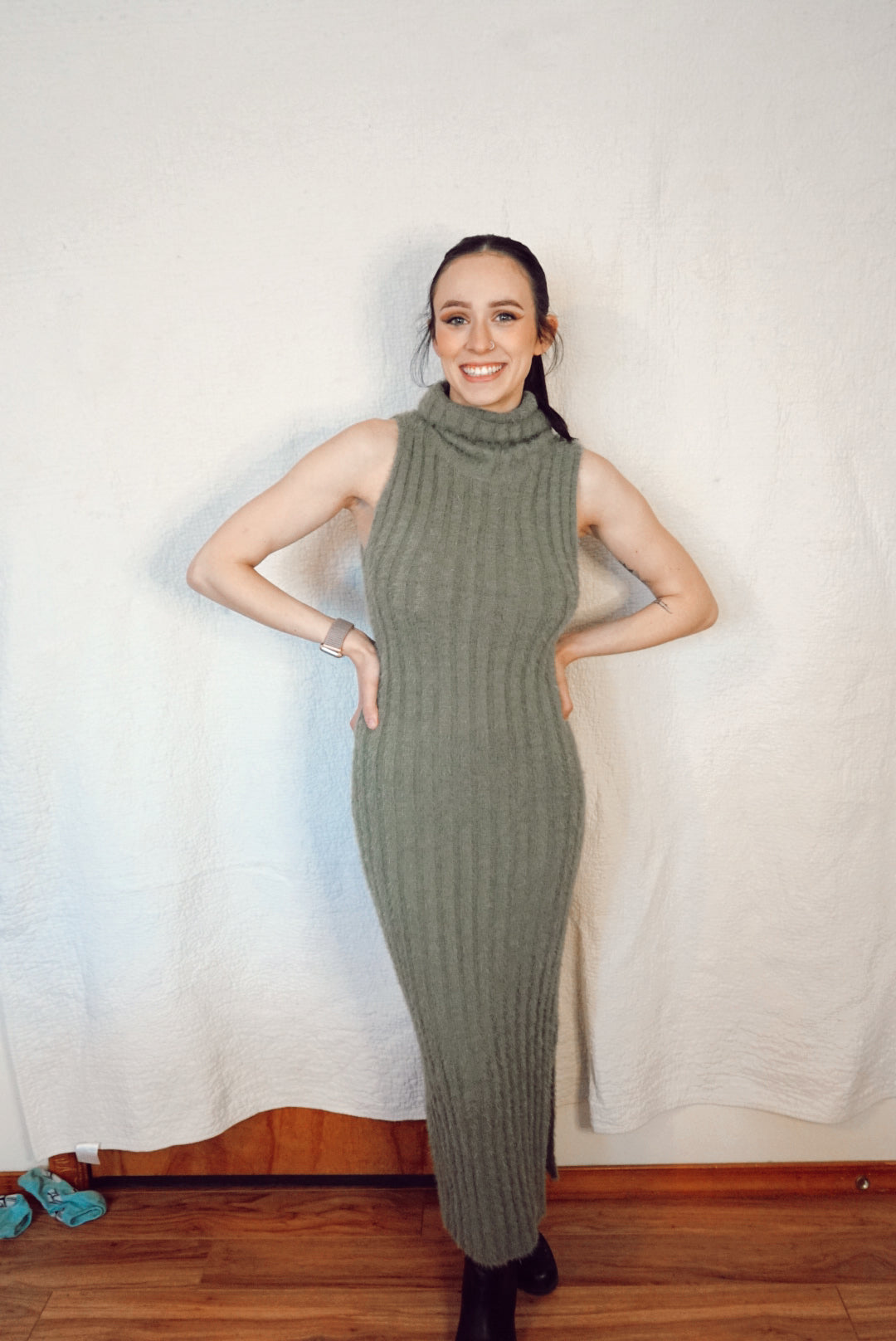 Vanessa Rib Knit Dress