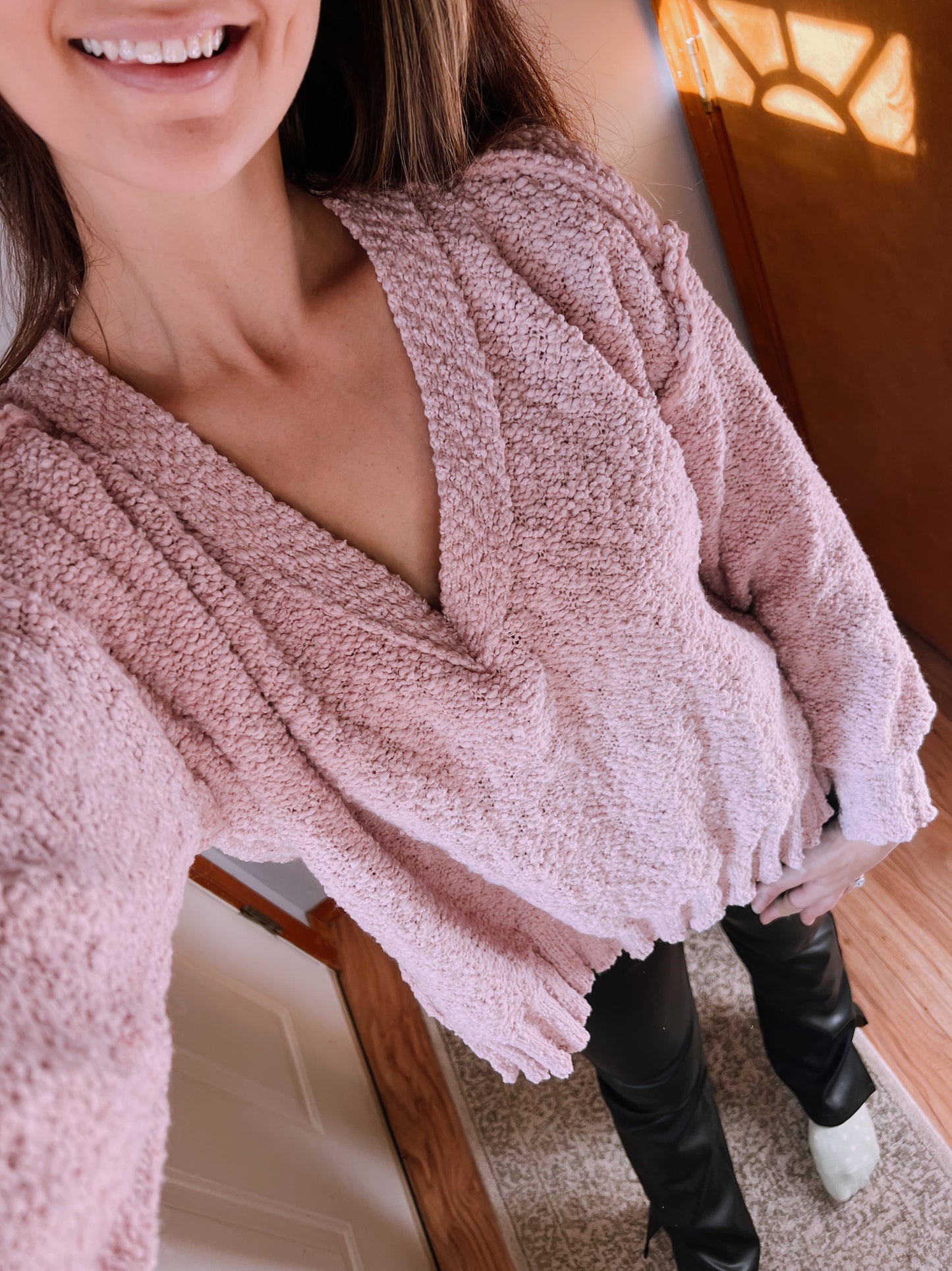 Miriam Balloon Sleeve Sweater