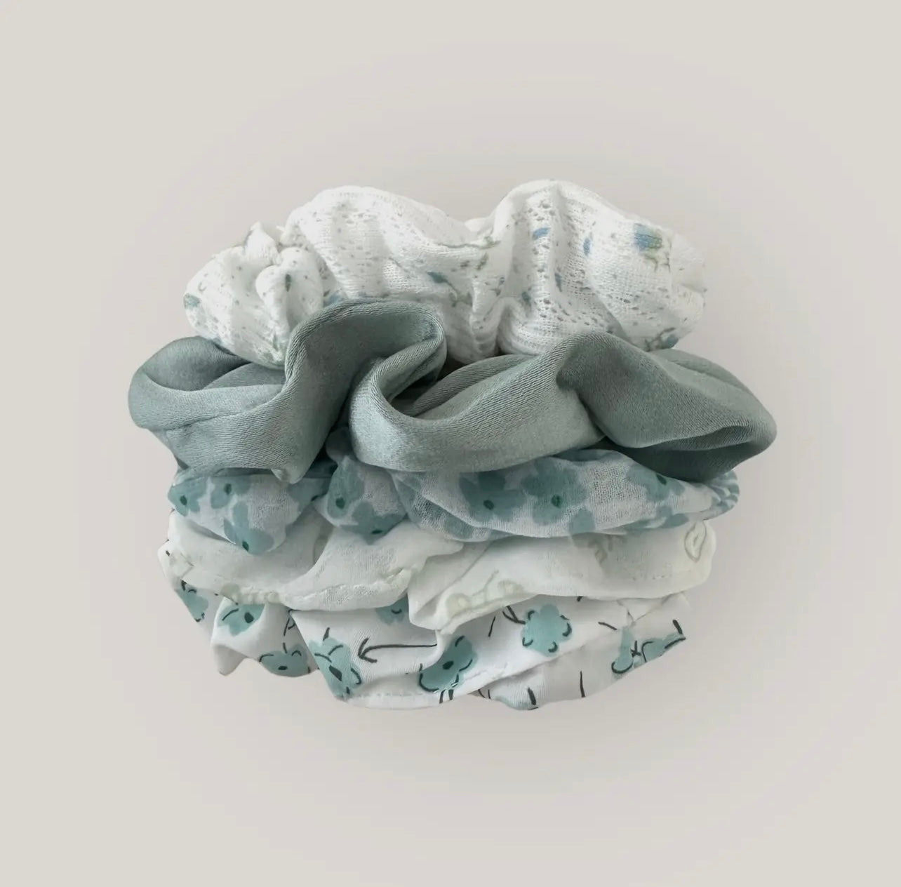 Assorted Flower Scrunchies