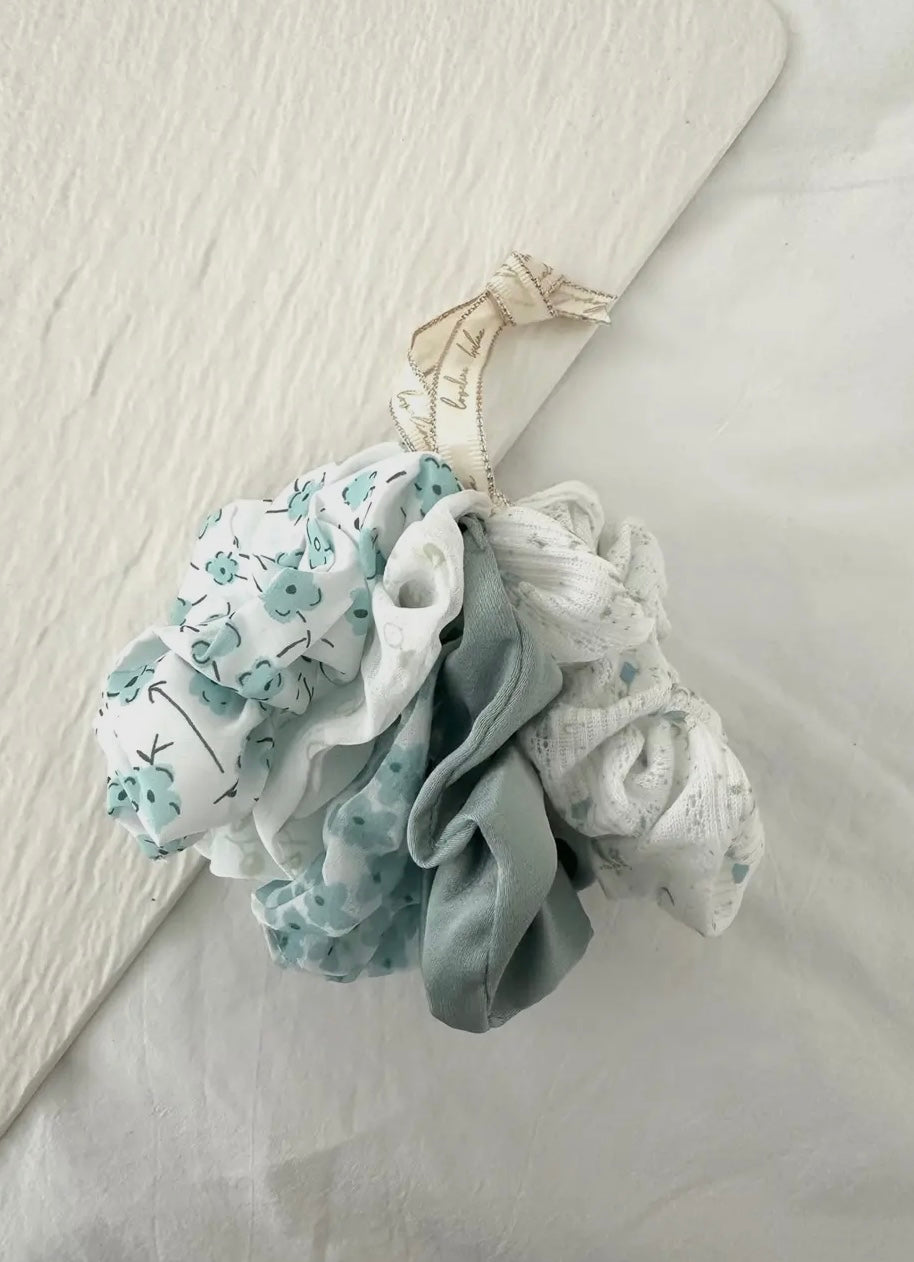 Assorted Flower Scrunchies