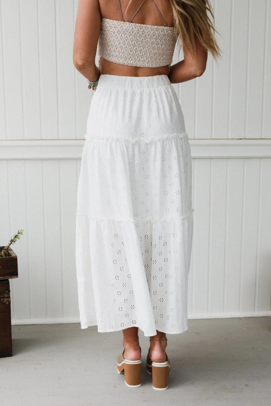 Sweet Briar Eyelet Skirt