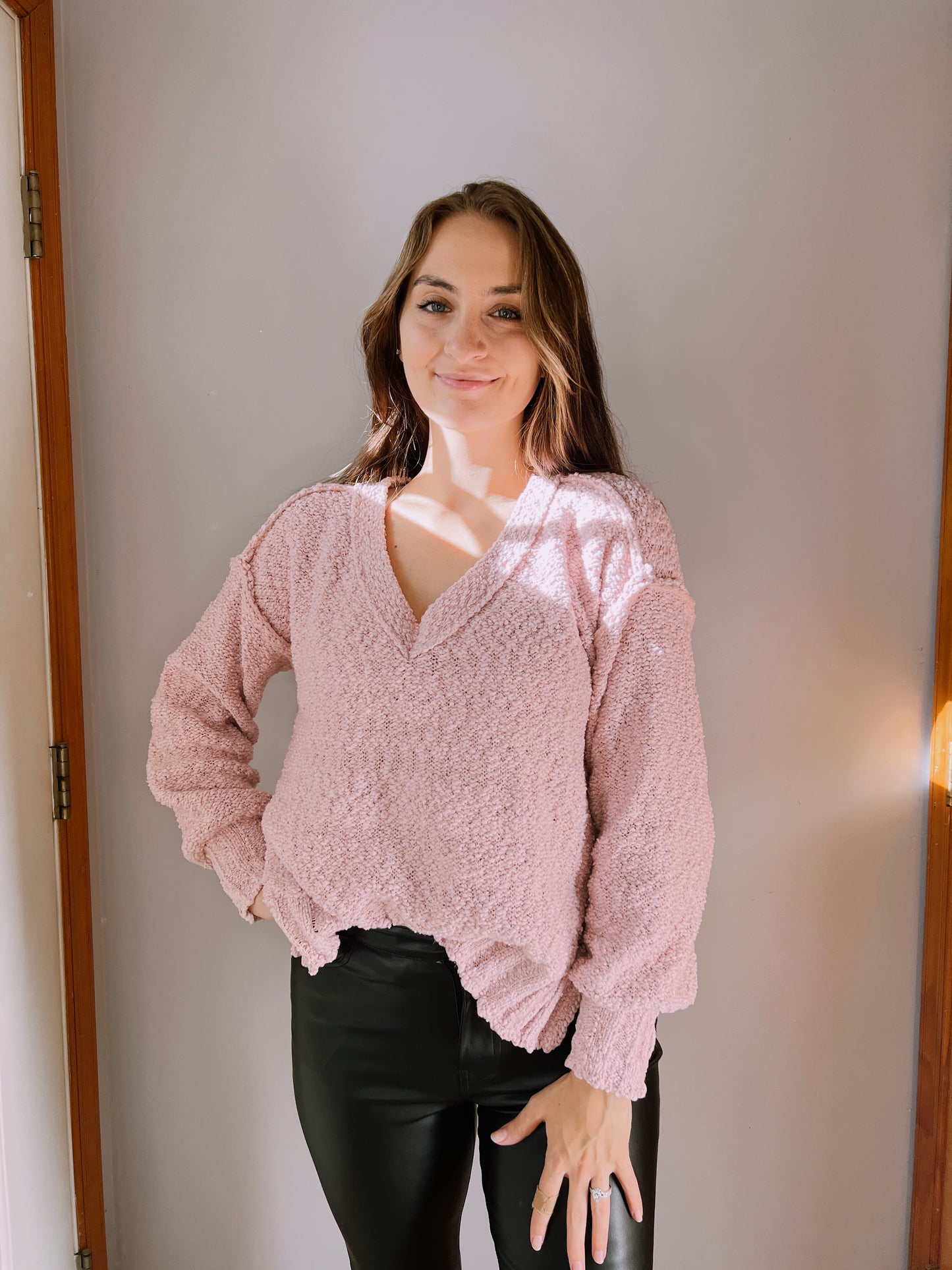 Miriam Balloon Sleeve Sweater
