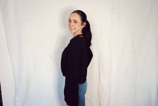 Aaliyah Bell-Sleeve Top