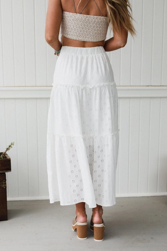 Sweet Briar Eyelet Skirt